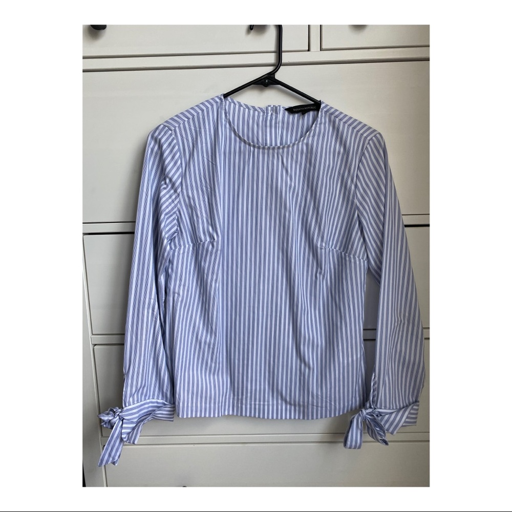 Banana Republic Striped Blouse